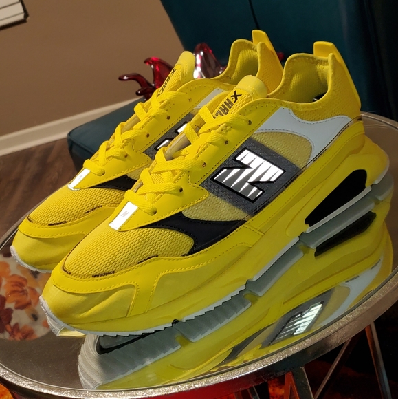 nb x racer yellow